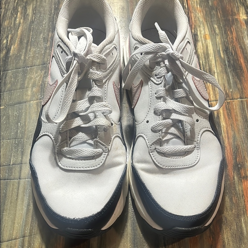 Nike White and Black Athletic Shoes
